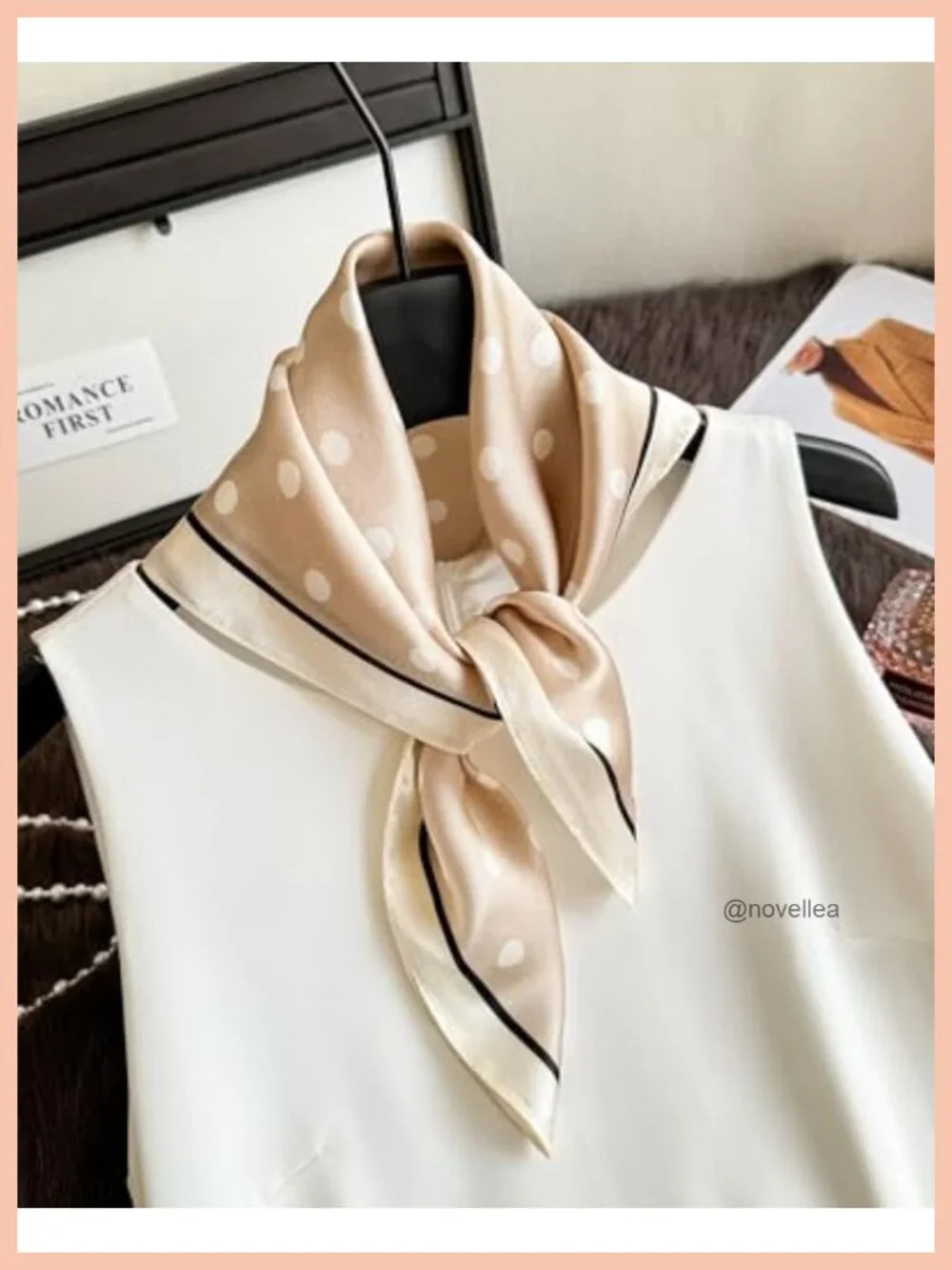 Lightweight 100% Mulberry Silk Square Scarf Hair Bandana Neckerchief